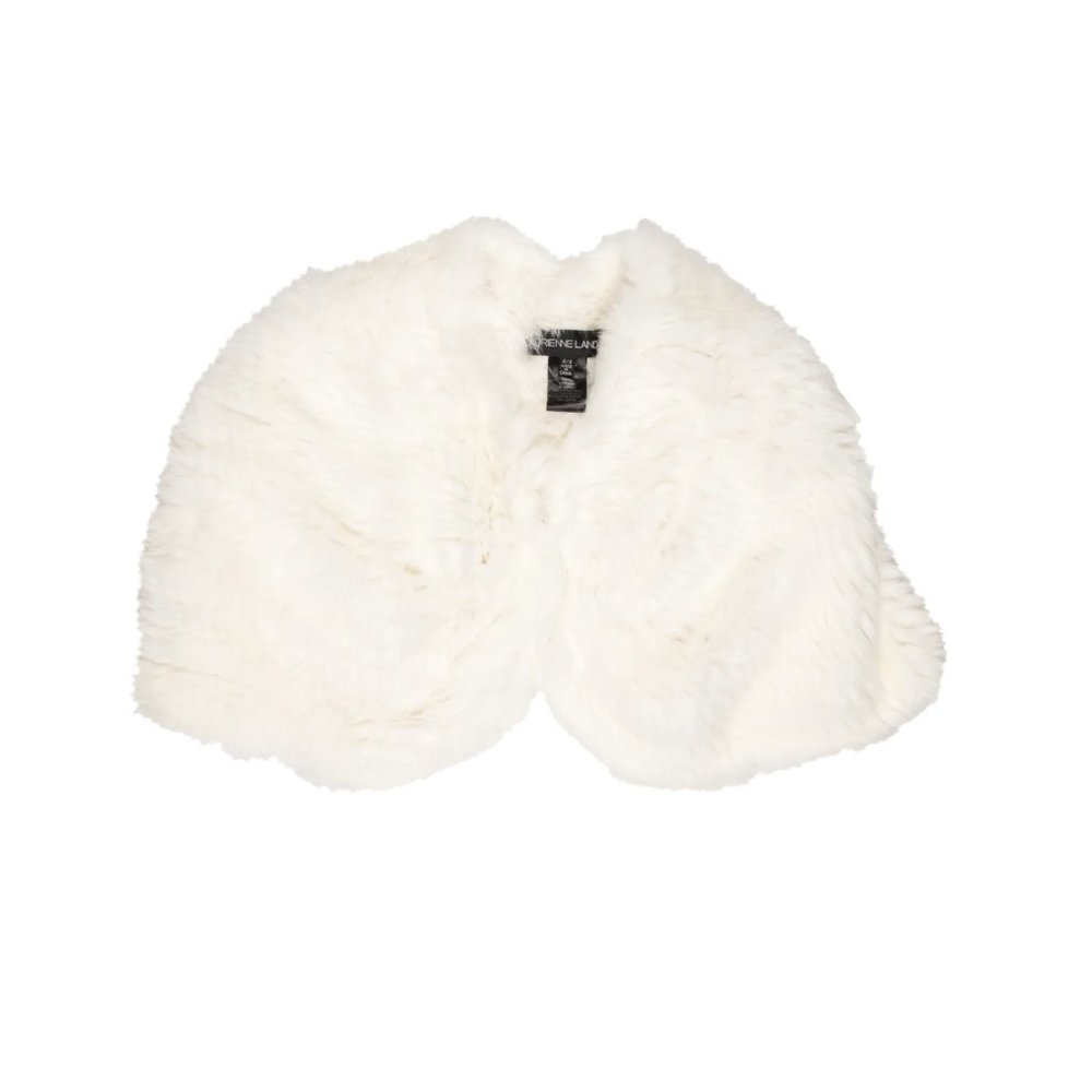 ADRIENNE LANDAU Rabbit Fur Bolero w/ Tags